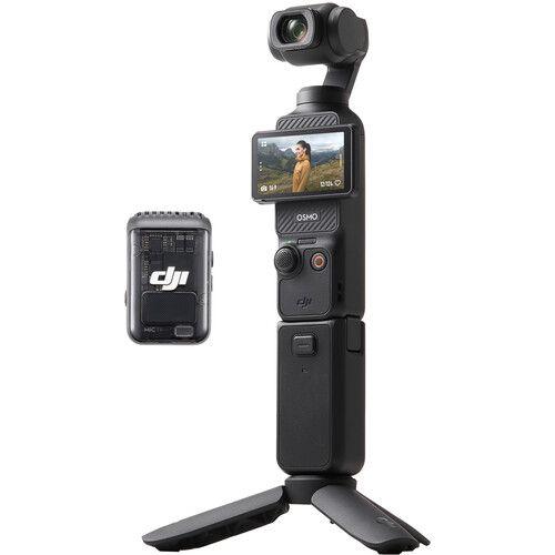 DJI Osmo Pocket 3 Creator Combo 美品 Câmera dji osmo pocket 3 creator combo preto - Câmeras de Ação